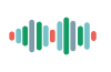 Icon of sound waves