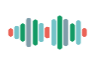Icon of sound waves