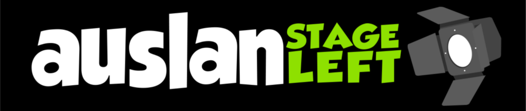 Auslan Stage Left logo